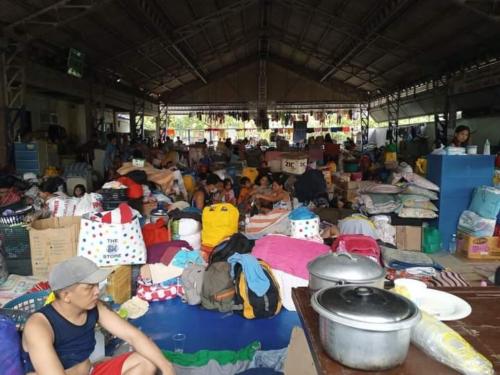 2020 11 evacuation center in Marikina